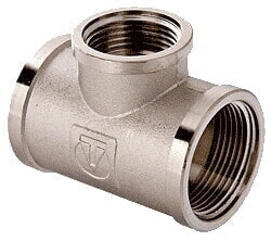 Valtec VT.750 Тройник 1"х3/4"х1" хром