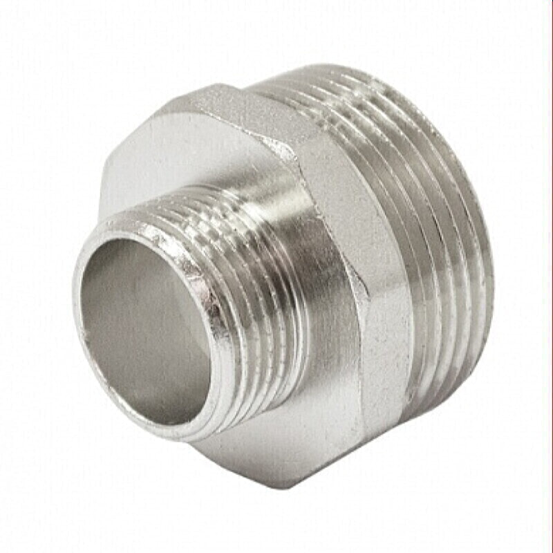 STI Ниппель 1 1/4" х 1" никелированный