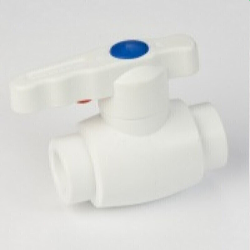 PRO AQUA Кран шаровый 20 белый PA40008
